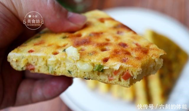 我家玉米从不煮着吃,加3个鸡蛋,不用蒸不用炒,出锅孩子抢着吃