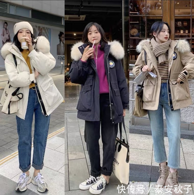 外套 今年冬天火了一种穿法:叫“外套+半身裙/裤”,温暖好看,好美啊