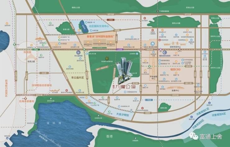 项目|福田“第二高”住宅面市,或推<90㎡户型的市中心住宅你了解吗
