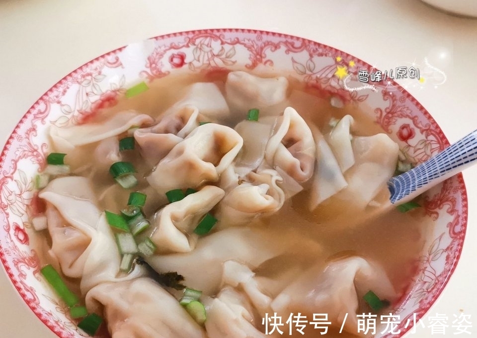 馄饨|早餐这样做真简单，一人一碗吃得热乎乎浑身暖和，全家老小都喜欢