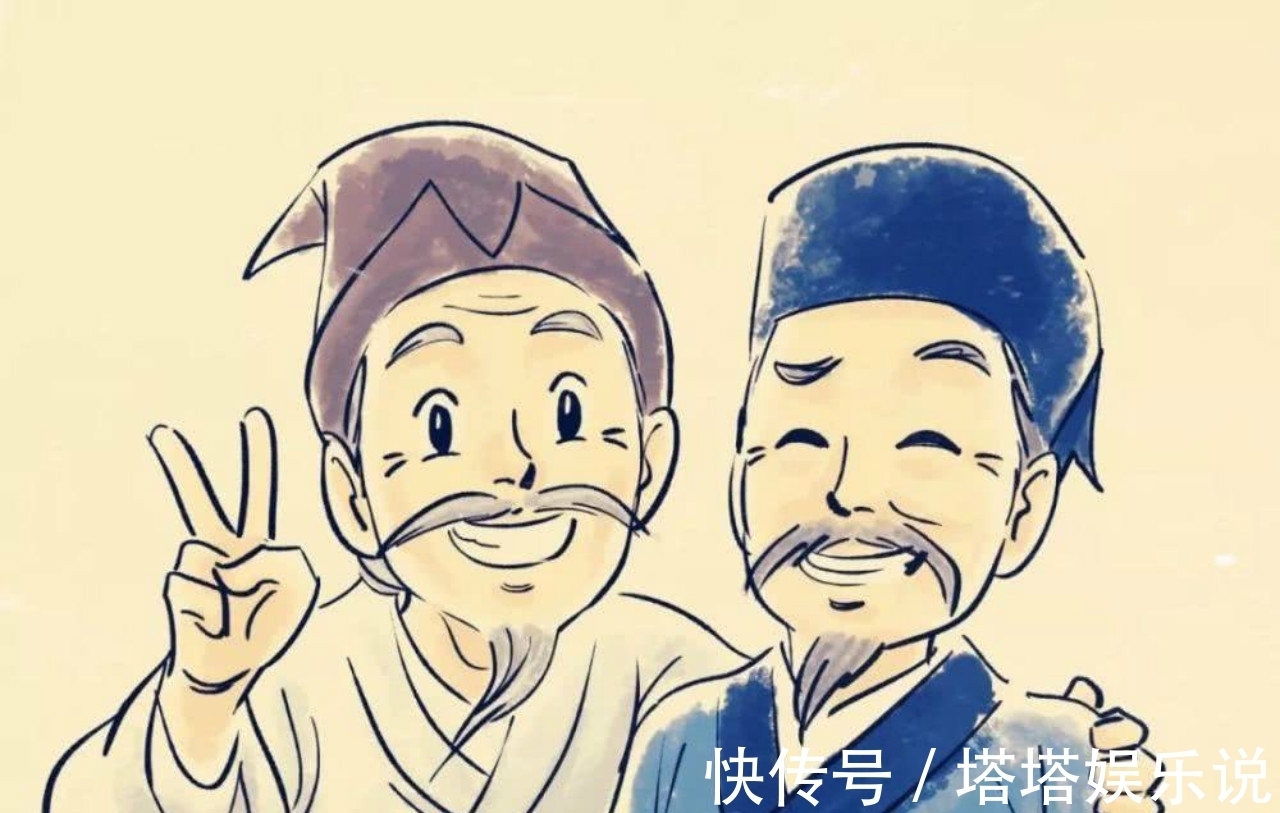 白居易$1000多年前的一场饭局,白居易和刘禹锡各写诗一首,水平高下立判