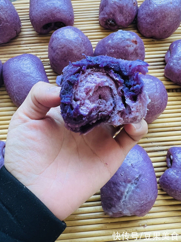 新手就会做的紫薯包?竟然这么好做？你一定得学学