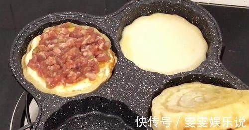 搅拌均匀|最近很火的鸡蛋汉堡，外面卖5块钱，教你在家做，成本不到2块钱