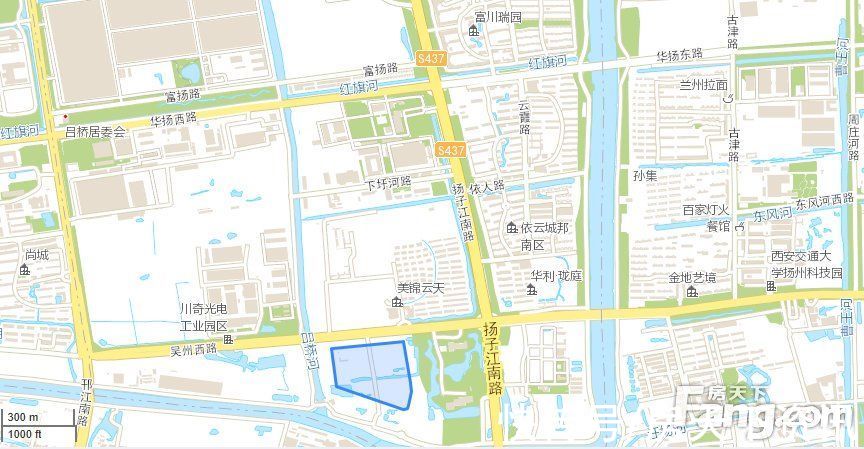 拍卖|扬州土拍降温:10幅地块成功拍卖 最高楼面价约9333元/平米