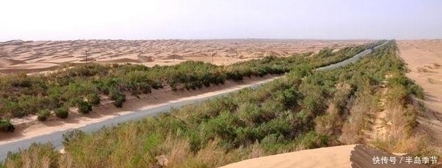 塔里木沙漠|中国沙漠里的一条公路，每四公里有一口水井