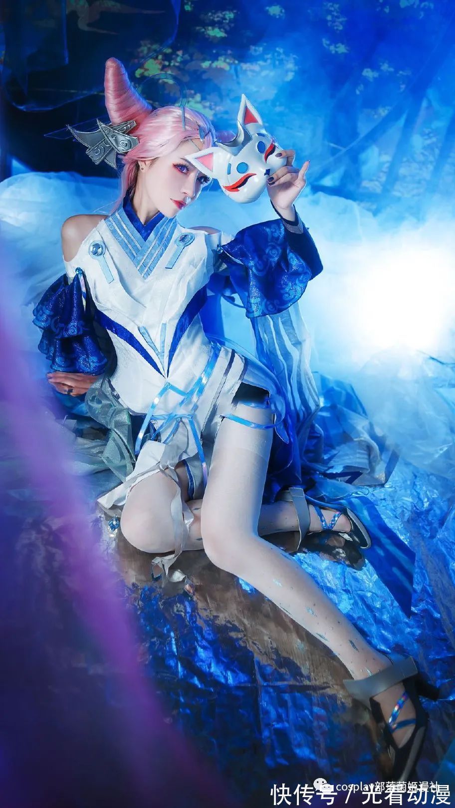 cos：王者荣耀貂蝉猫影幻舞cos正片@淼唯