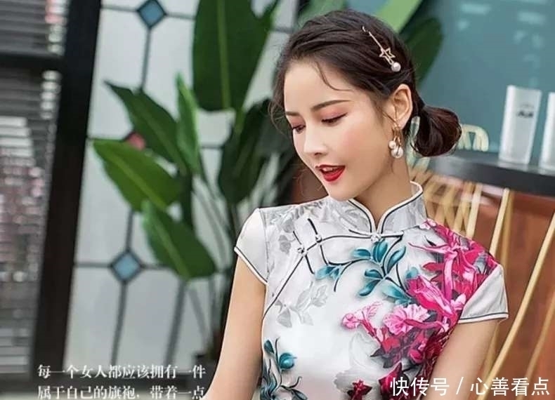 真丝|淑女高端真丝旗袍,这样穿,让你美的含蓄又矜持