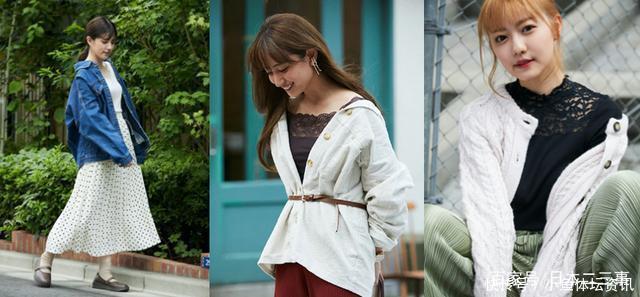 日本女生的一周穿搭走红每天不重样,一天一套装,太好看了!