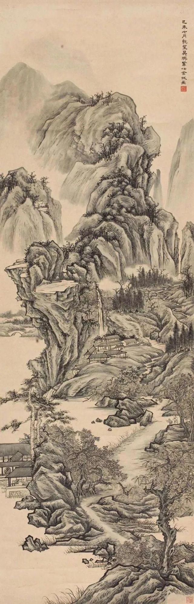  古意|古意山水画，养心静气