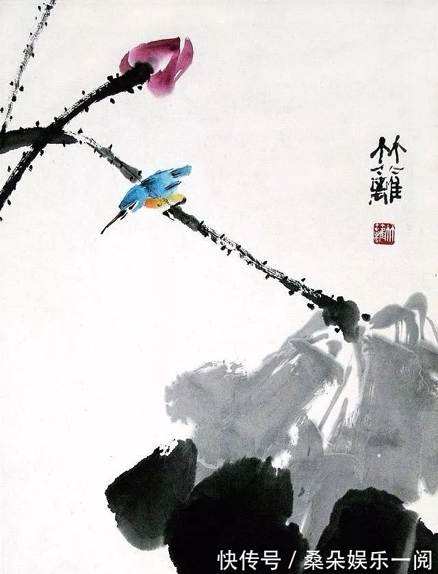 夏天|酷暑难耐的夏天,看完孙竹篱的花鸟画,能否给你带来丝丝的凉意?