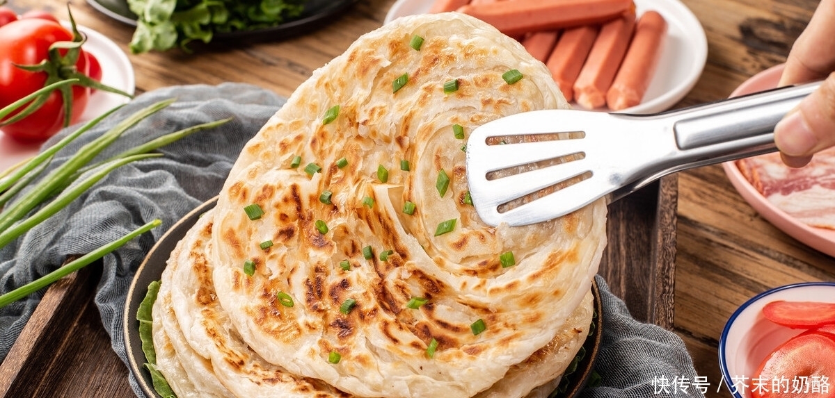 葱油饼好吃口感佳,教你正确的比例,简单易学,太好吃了!
