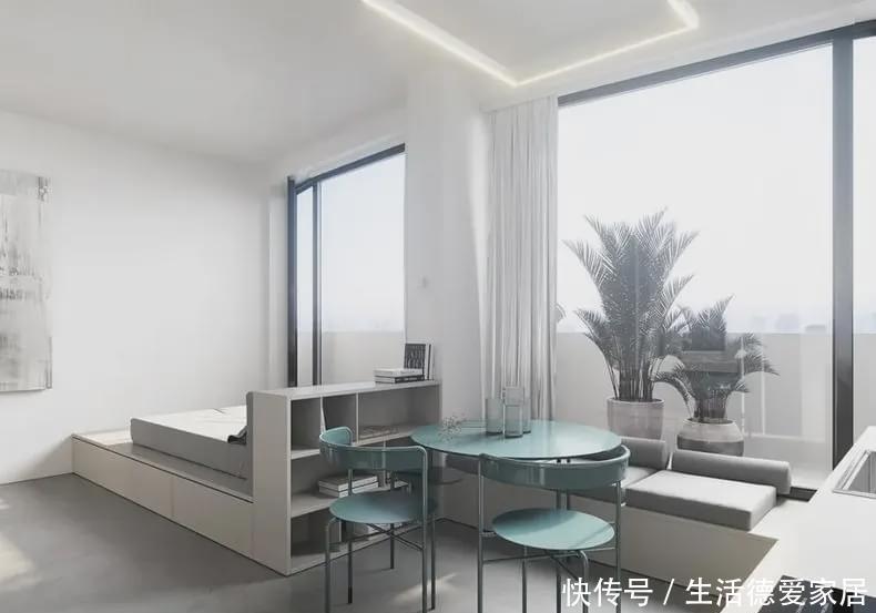 人居|29㎡二人居，一室一厅舒适自在，再来个衣帽间，这才是生活