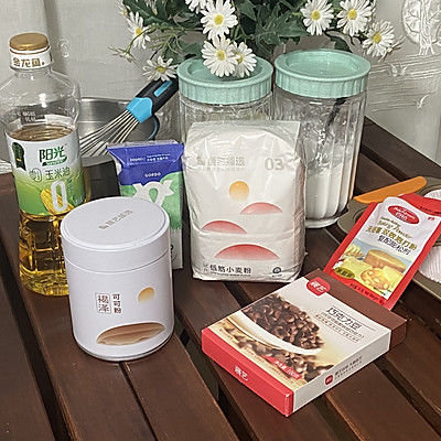 巧克力爆头玛芬蛋糕