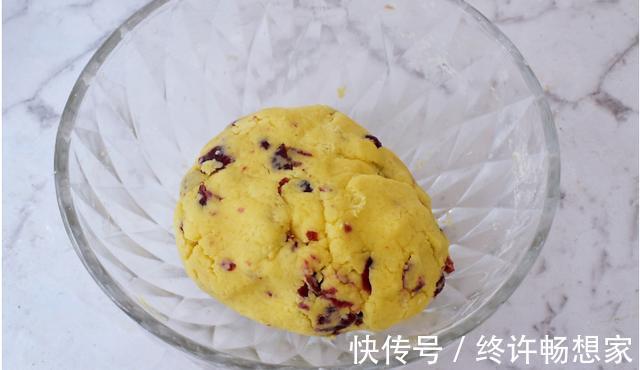 蔓越莓奶酥|周末的追剧零食就吃它,酥脆到一碰就掉渣,吃上就停不下来的节奏