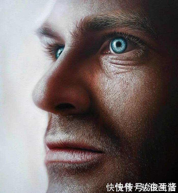 狂人@自称“狂人”的画家,画出极度写实的作品,照相机都被比下去了