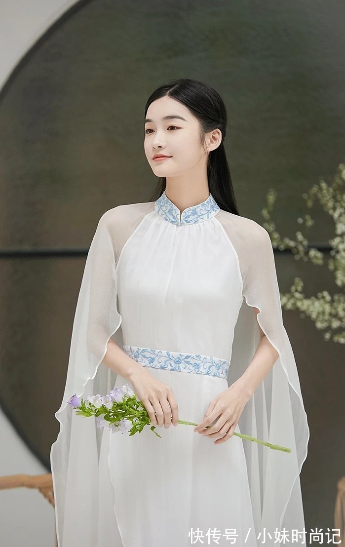 连衣裙|中国风连衣裙,超仙飘逸,像是梦境一样