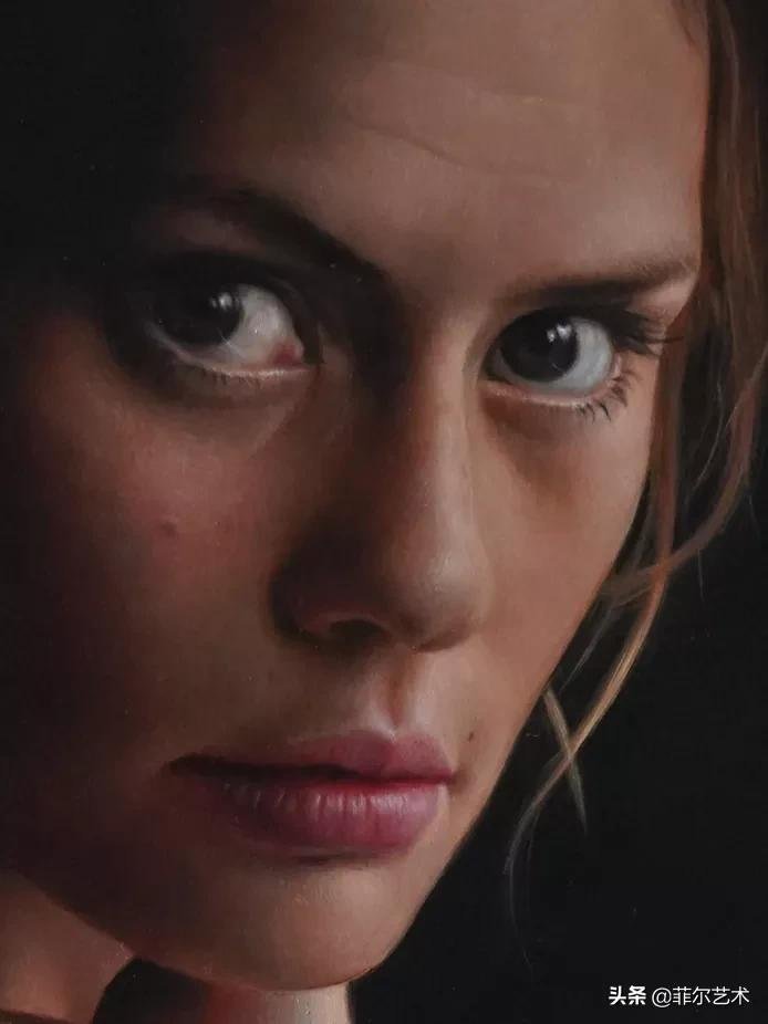安妮·罗达!法国画家安妮·罗达超高清、超写实人物油画作品欣赏