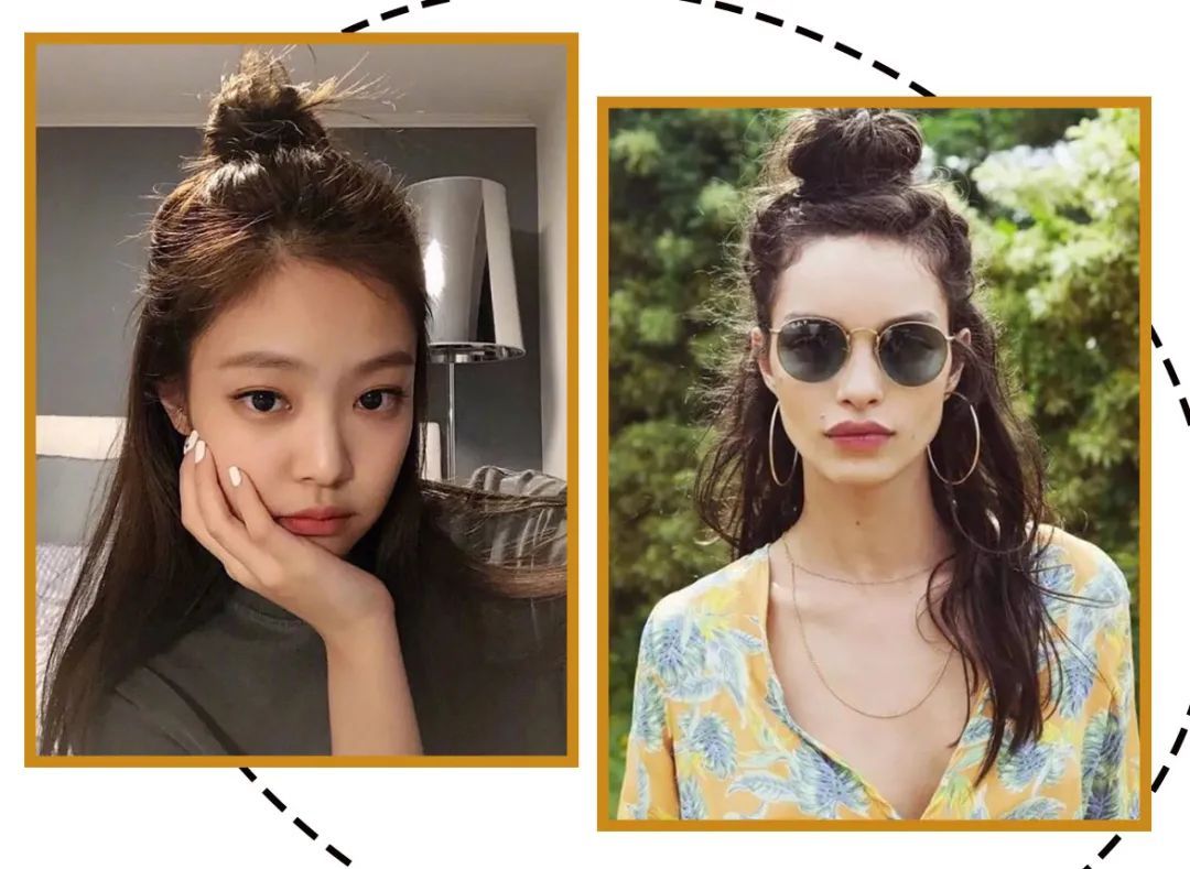 别再披头散发了！这20款发型才够美够清凉，还显脸小