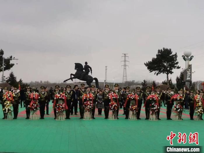 山西朔州：清明祭英烈 纪念华侨抗日女英雄李林