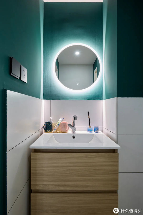 before住范儿真实案例 篇三十:拆掉客厅改两居,46㎡墨绿小家更高级!