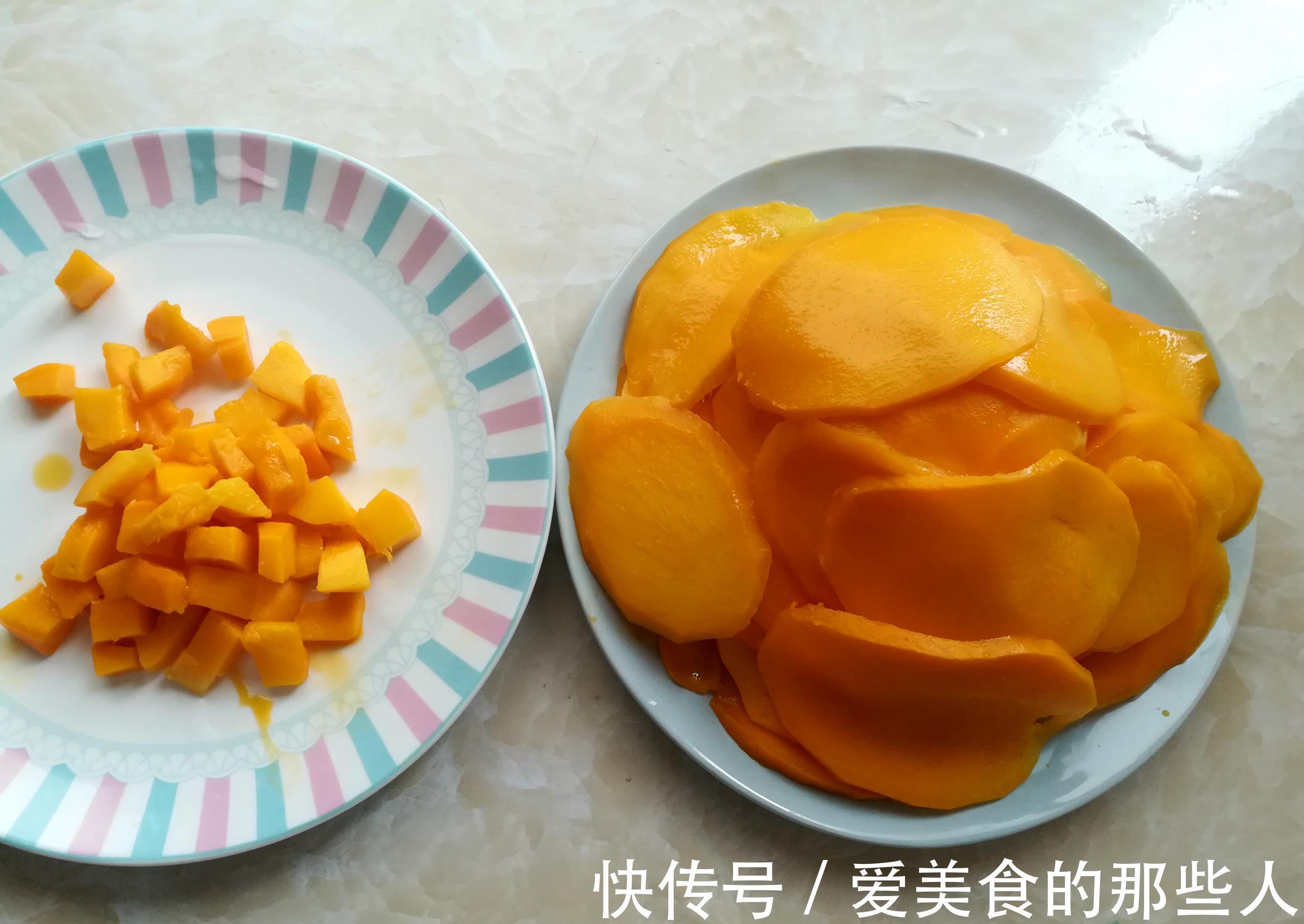 芒果|这蛋糕做法简单省事,不抹面不裱花,平底锅就能做,花费不到50元