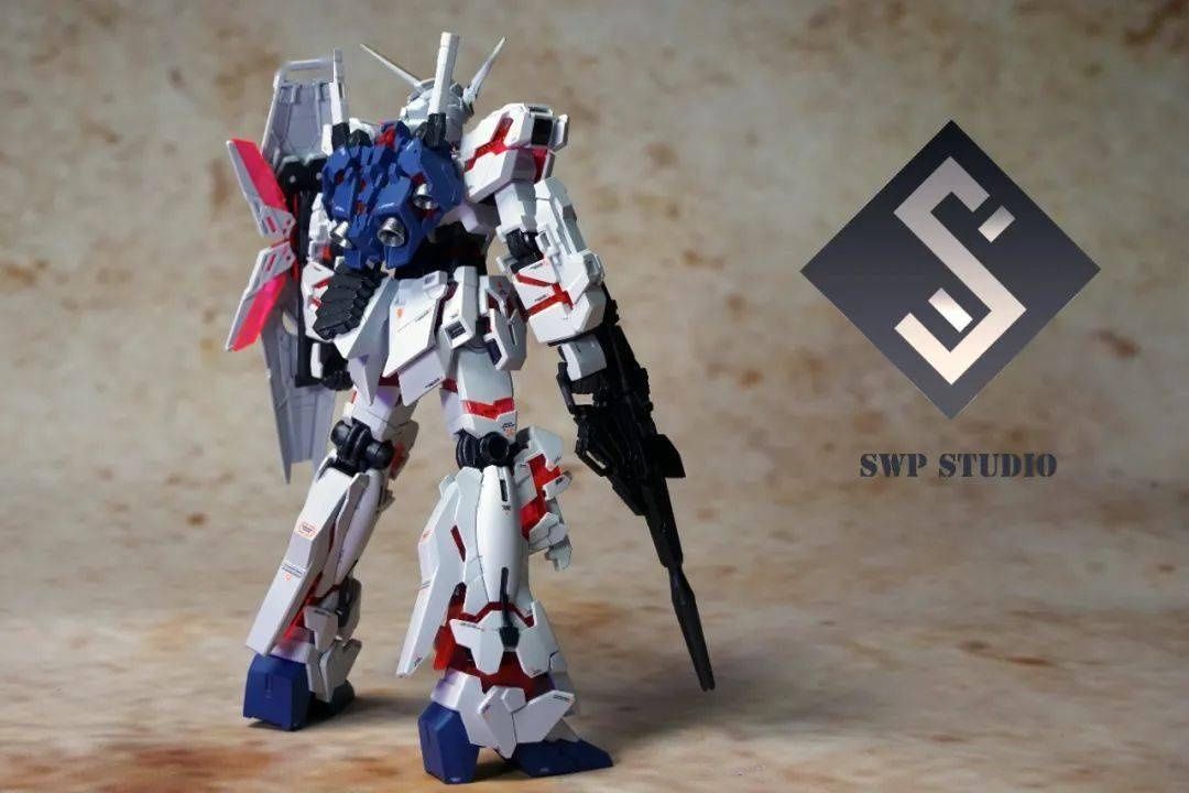 hg|HG独角兽平喷涂装，细节不够水贴凑