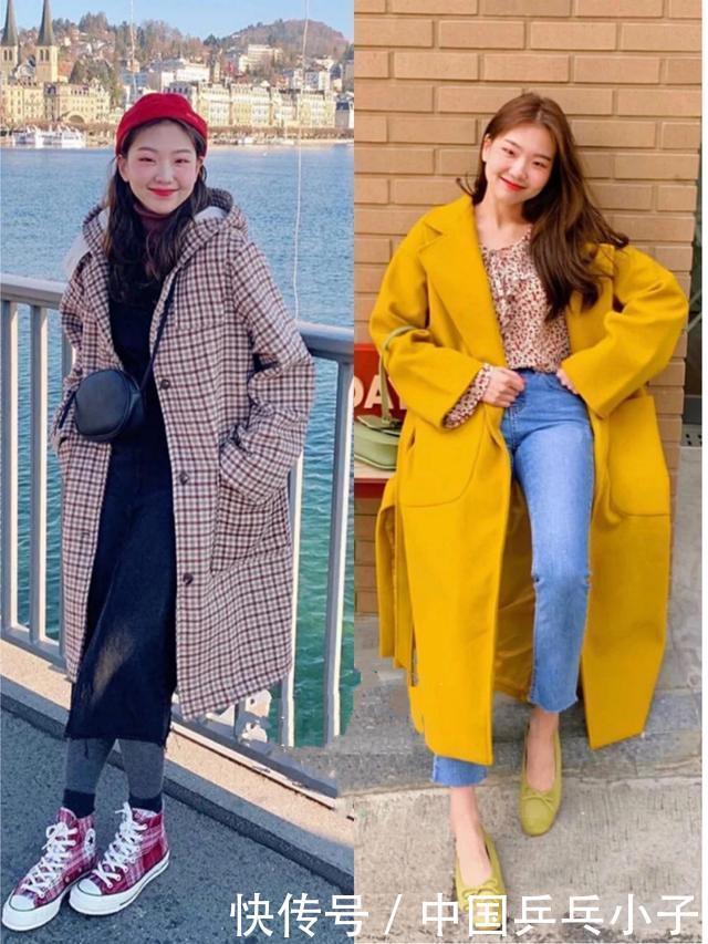 韩国|被这个韩国小姐姐圈粉了,秋冬穿搭时髦精致,大衣这么穿超美