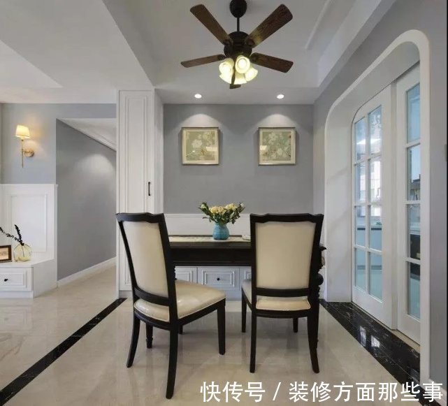 户型|118平现代美式三居室,让人羡慕不已的华丽而又温馨空间