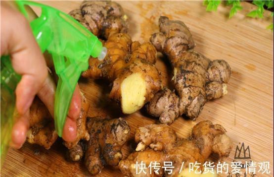 保鲜膜|才知道，生姜保存这么简单，老菜农教我一招，放一年不干瘪不发芽