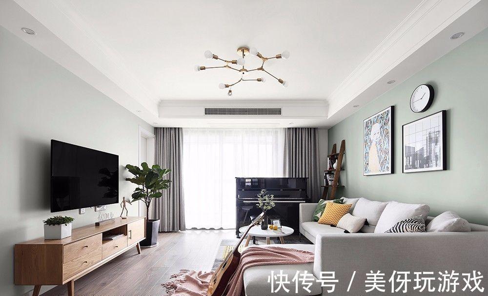 李文伟|北欧三居室大变身,融入音乐元素,让每一天的生活都变得有趣