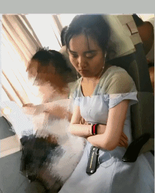 |搞笑GIF:无法直视,是男是女傻傻分不清了