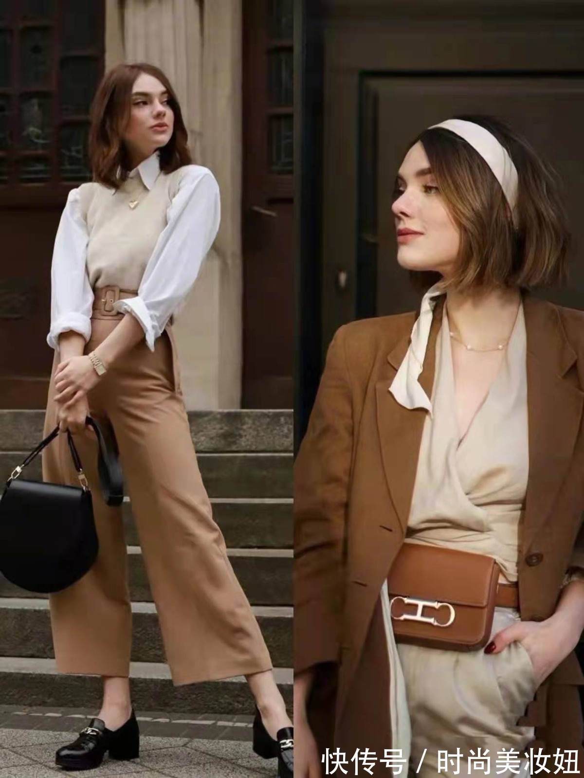 氛围感 “氛围感”穿搭超显气质,每一套都有小心机,早春这么穿美翻