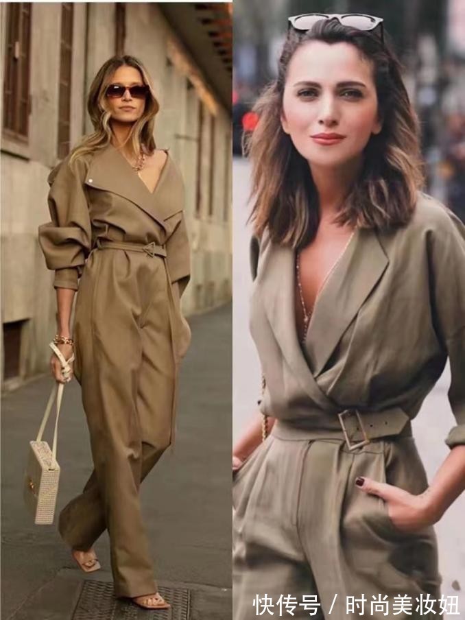 气质|秋冬万能的“媚茶色”,不费力就穿得气质又显贵,适合40岁女人