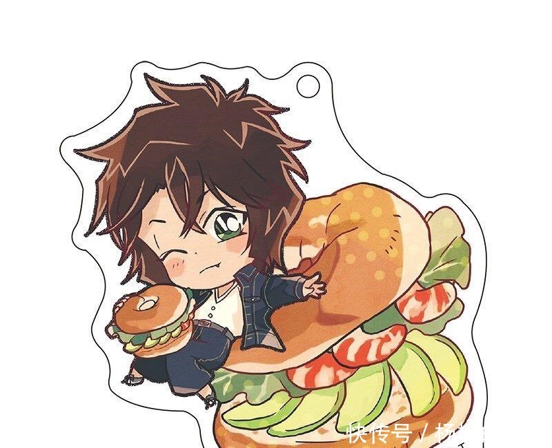 名侦探柯南“Junkfood”Q版周边一览，安室透吃热狗，基德吃披萨