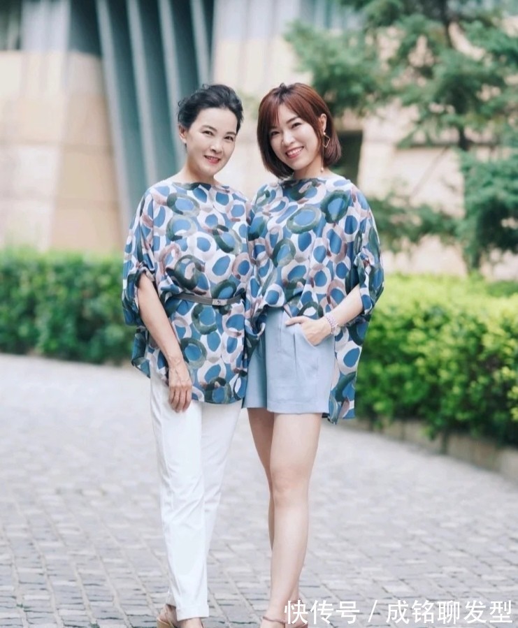 印花|六十岁左右的中老年女性,别犯这几个穿衣搭配错误,显老又没品位