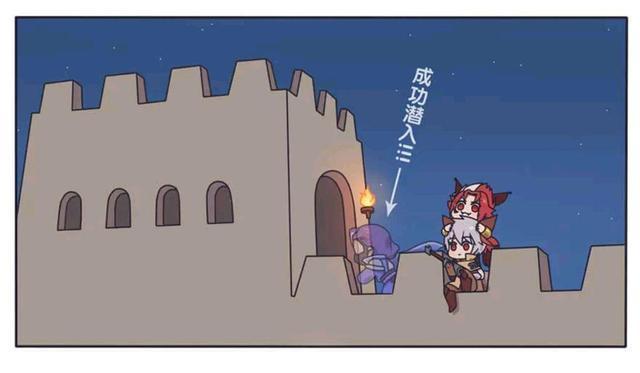 荣耀|王者荣耀漫画:长城小队的日常;兰陵王隐身潜入花木兰房间!