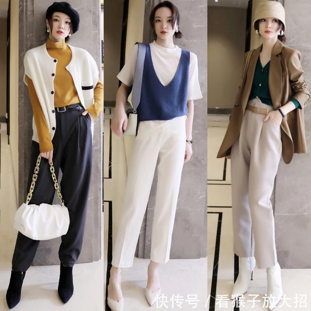 40岁中年女人，立秋后很少穿裙子配小白鞋，瞧今年流行这样穿