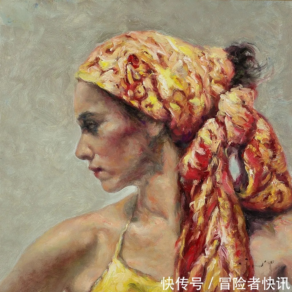 罗约@独特的艺术天赋,对色彩和纹理的戏剧性使用!