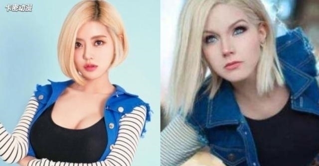 东方人|外国人cosplay真的有种族天赋!这18号也太还原了吧?