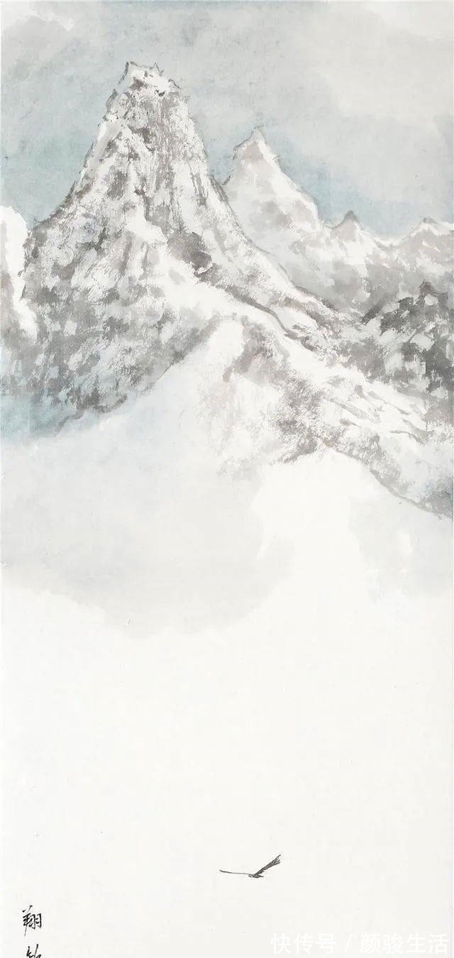 雾气&他画中清淡朦胧的杂林疏影、雾气山岚,给人一种简疏美和禅意美