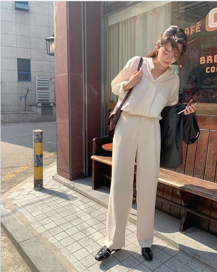 “阔腿裤”输惨了会藏肉的“云朵裤”也太显瘦了吧