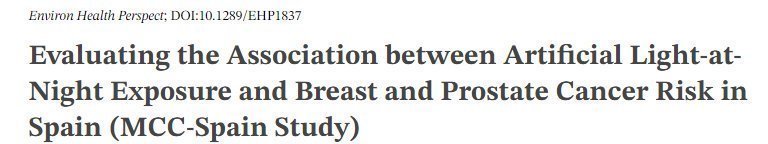 乳腺癌|夜间灯光不但会使甲状腺癌风险增加55%,还会让人胖十斤?