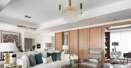 三房|130㎡轻奢风三房:拆掉两堵墙,通透又大气,邻居都羡慕哭了!