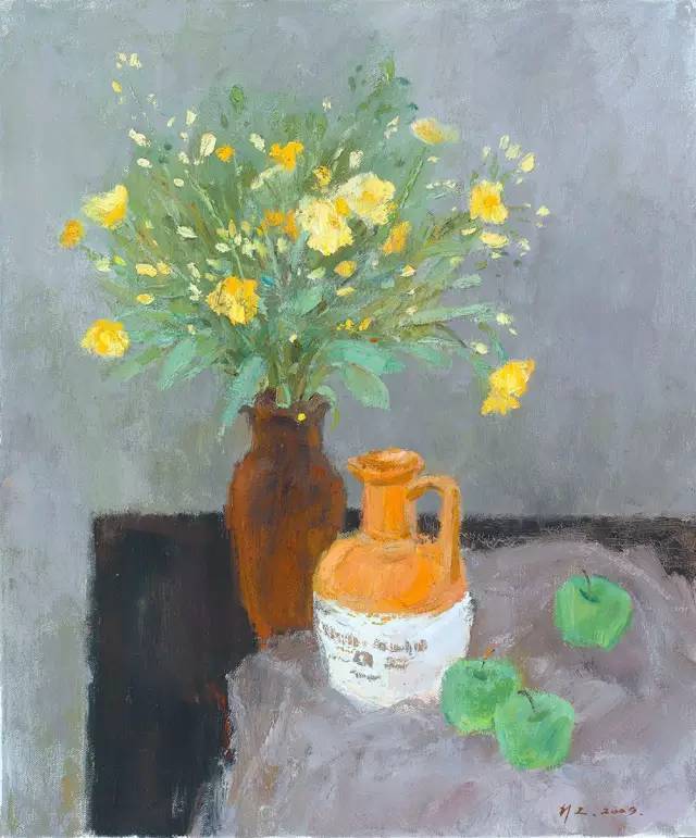 高级色彩,沈行工独特的诗意性油画