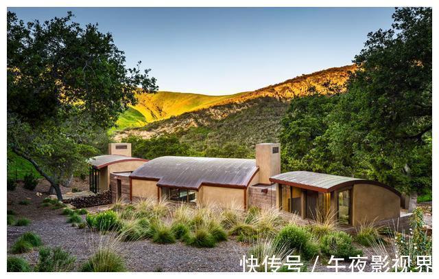 道格拉斯|林中自建小别墅,弯曲的屋顶设计还是第一次见!入户就被客厅迷住