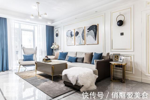 进门处|若再买房,我就像她家这样装,现代轻奢风精致又高级,生活很有品