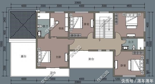 占地面积|堂屋+土灶，这才是农村自建房该有的样子，都说最后一套最美！