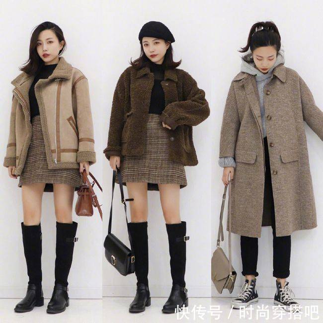 冬天 冬天穿大地色简约且大方,保暖又时髦的穿搭分享,助你提升好气质