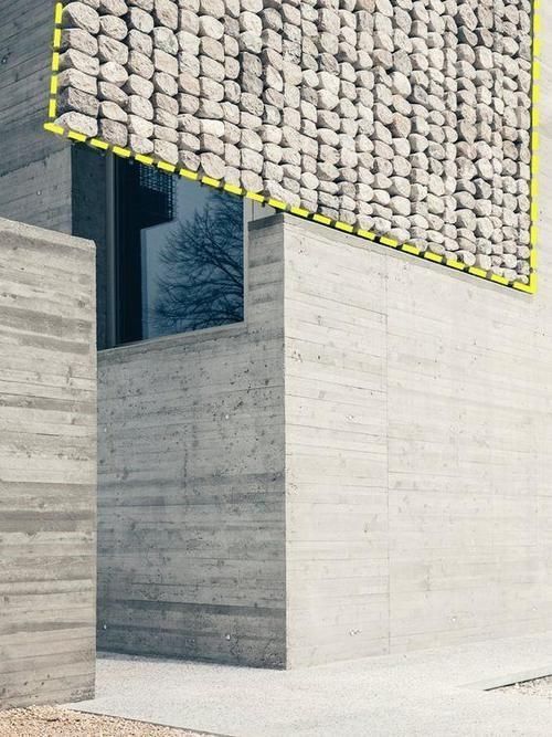 外墙|一根钢筋,串上一块块石子做外墙,多用个10年完全没有问题