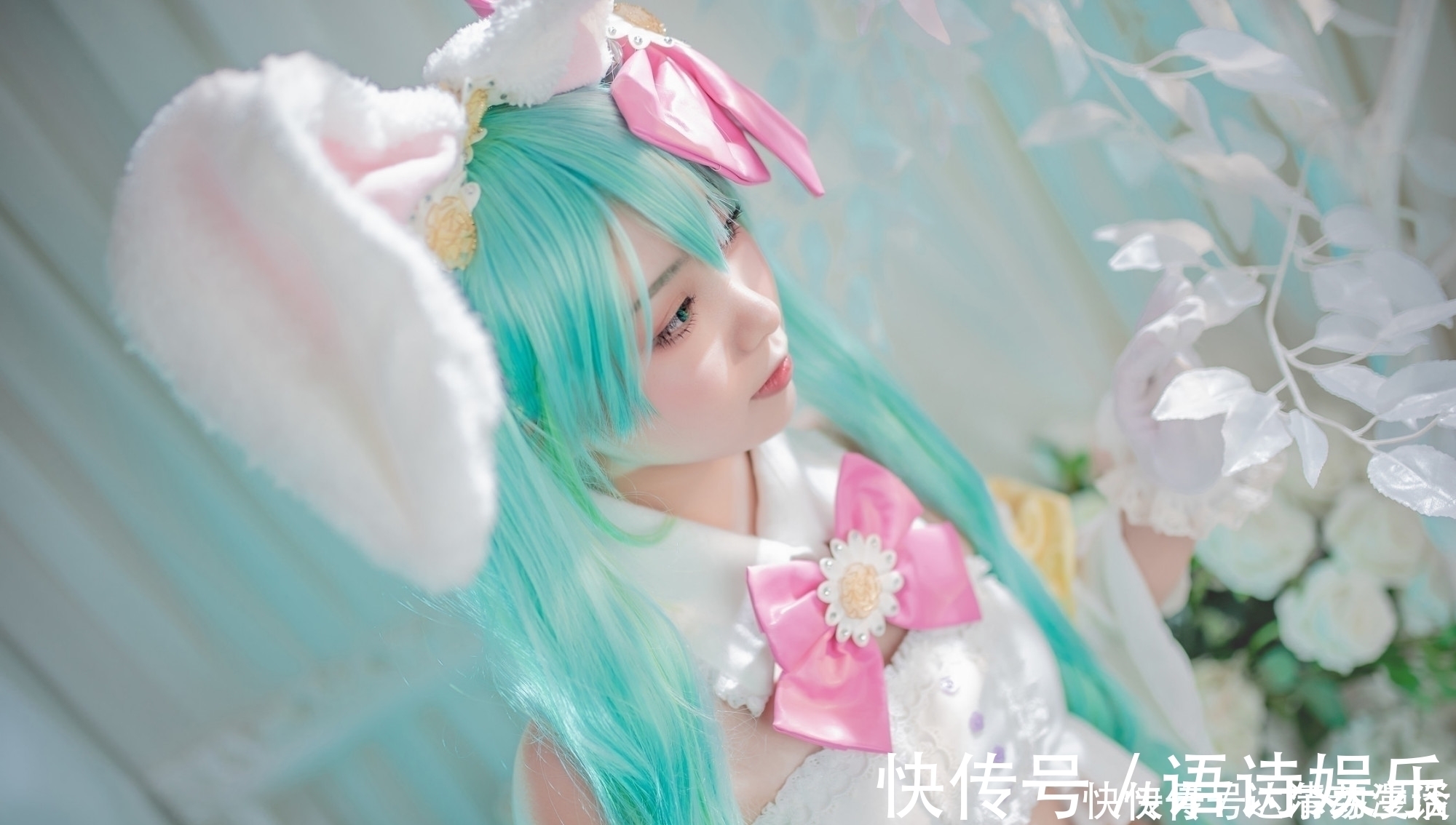 虚拟偶像|三组漂亮妹子COS的人气虚拟偶像“初音未来”还原度相当不错